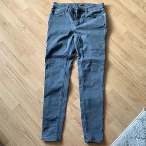 Toad & Co new skinny grey pant size 6